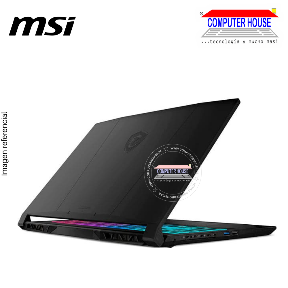 Laptop MSI Pulse 15 , Core i7-13650H, RAM 16GB DDR5, SSD 1TB, Video RTX4060 8GB, 15.6" FHD 165Hz, Teclado en Inglés, Windows 11.