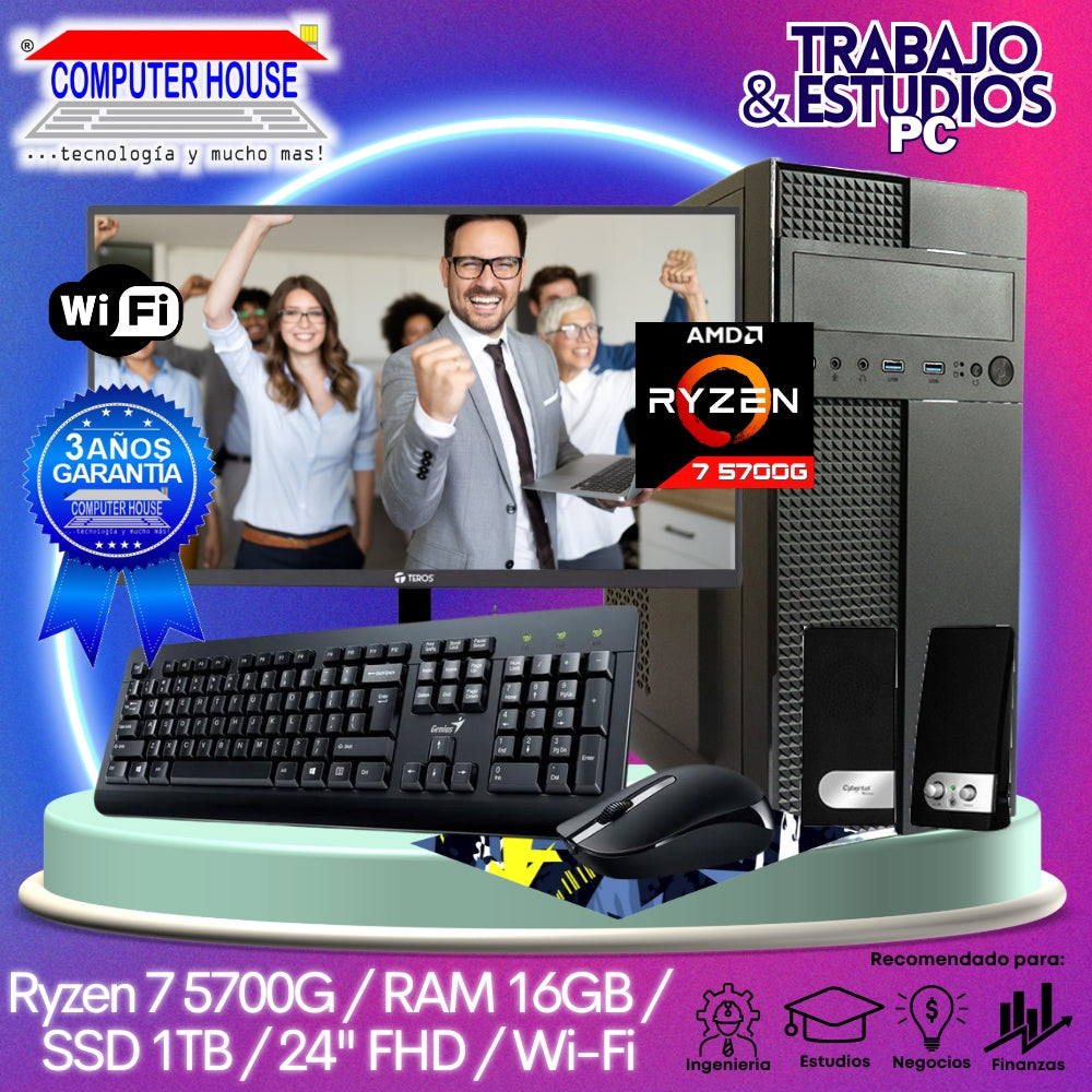 Desktop Ryzen 7-5700G 