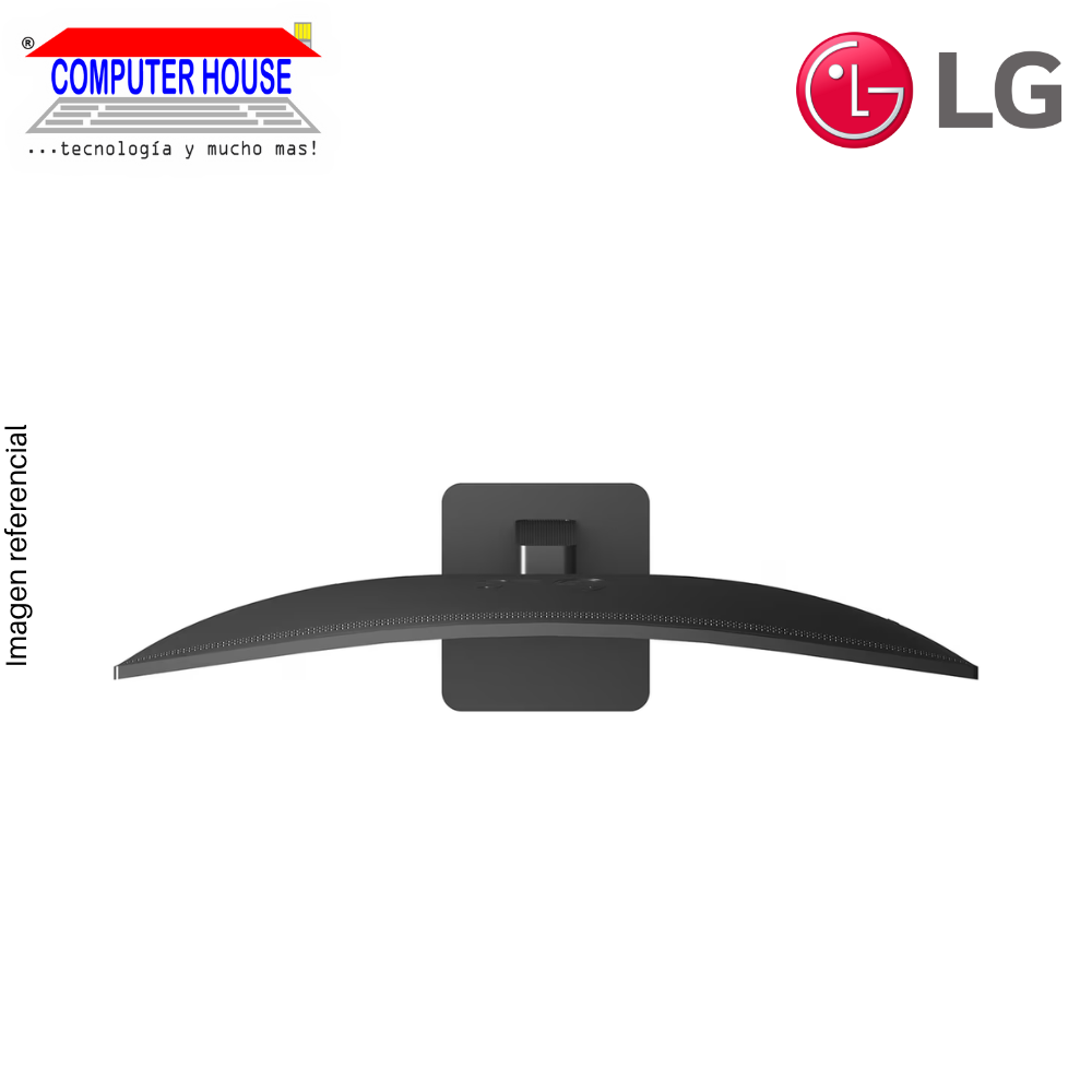 Monitor LG 23.5" 24U421A-B, Curvo, FHD, 100Hz, 5ms con USB-C.