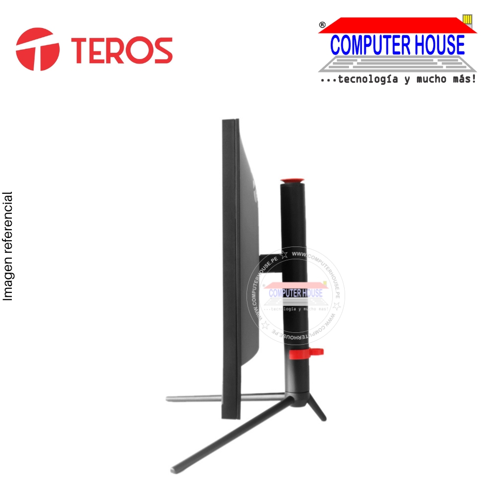 TEROS Monitor Gamer 29" TE-2910G, Flat (plano), 2560x1080 FHD, IPS, 100Hz, 1MS, HDMI/DP/USB.