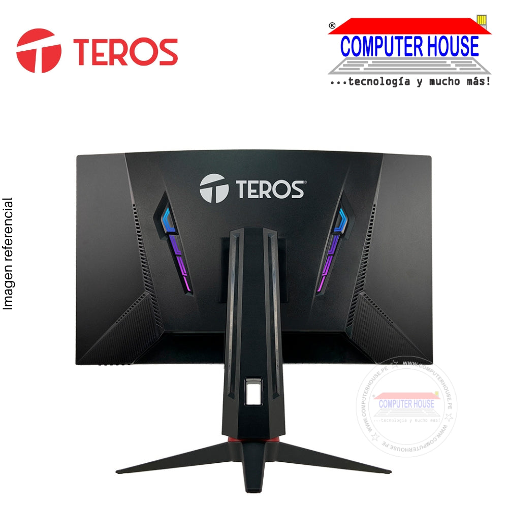 TEROS Monitor Gamer 31.5" TE-3215G Curvo, 2560x1440 QHD, 2K, 165Hz, Display/HDMI.