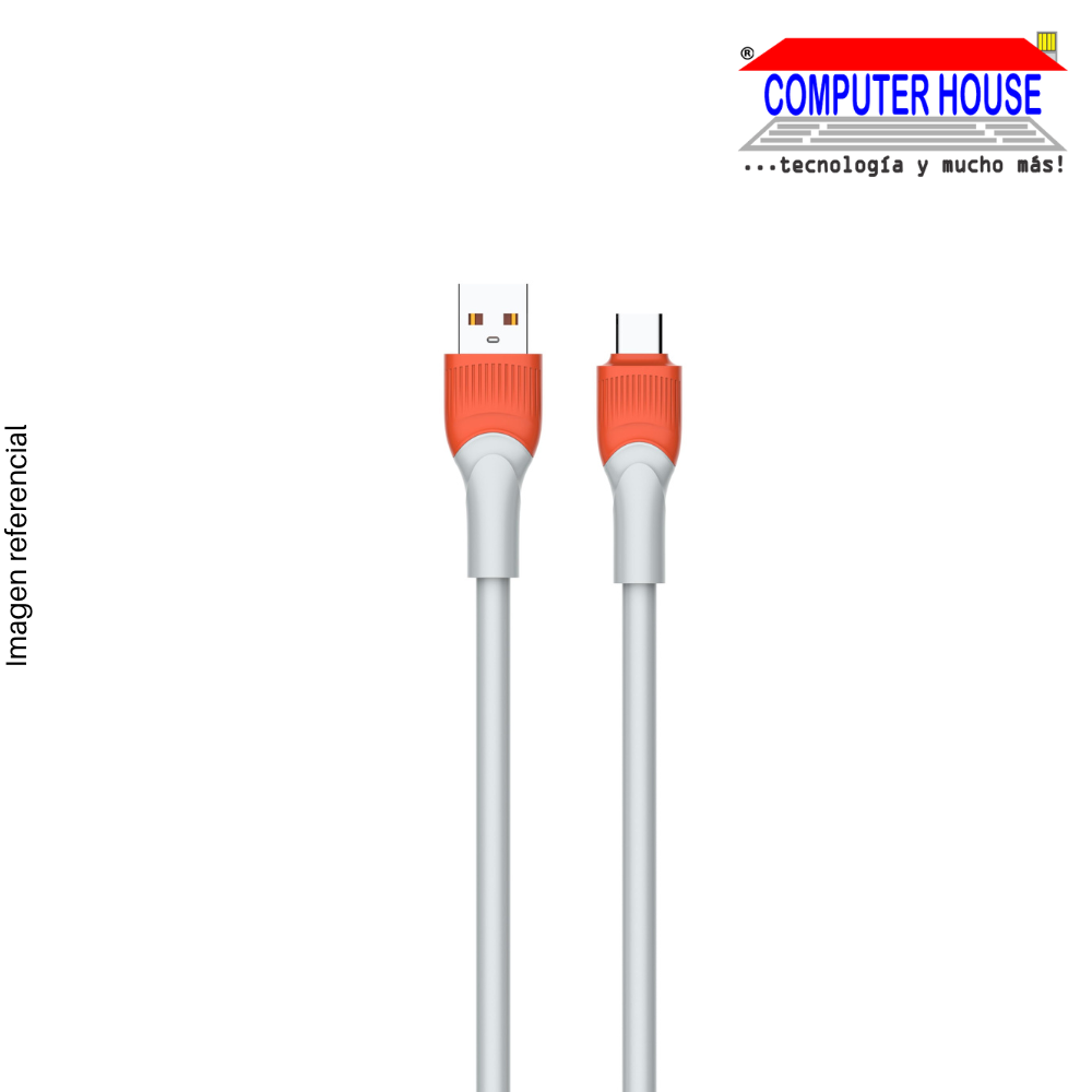 LDNIO Cable | Type-C TPE Fast Charging | 30W USB Data Cable | 2M (LS602)