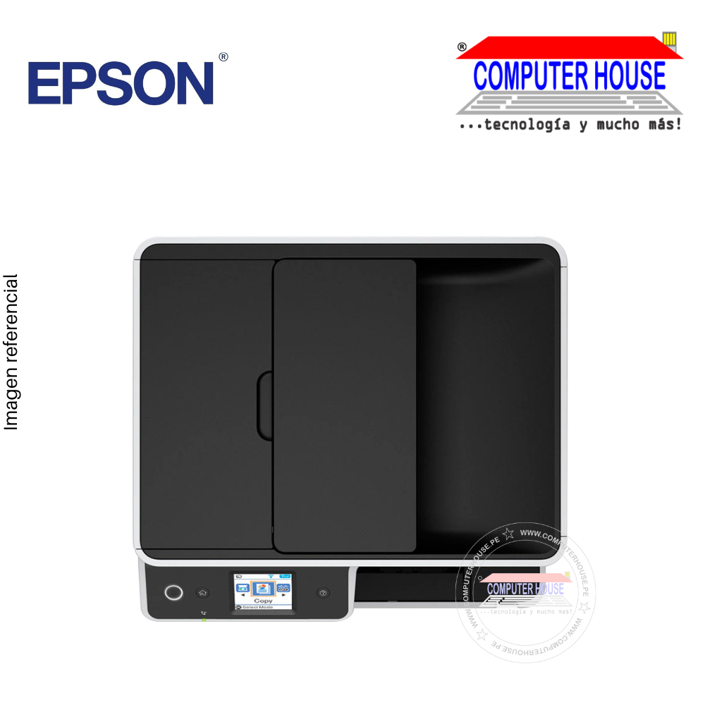 Impresora con Sistema Continuo EPSON M3170, A4, Multifuncional (imprime, copia y escanea), Monocromática, USB/Wi-Fi/LAN/ADF/FAX.