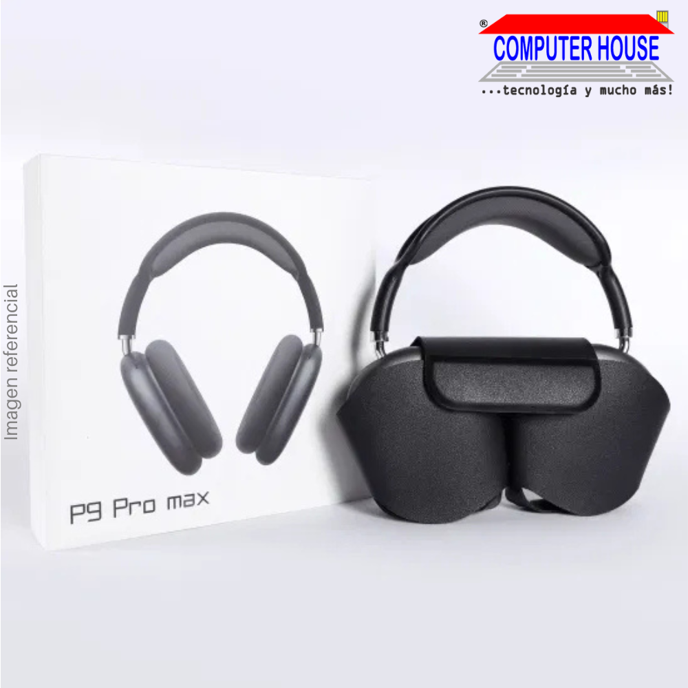 P9 MAX Wireless Headphones with Headband, Bluetooth, Microphone and Case - Colors
