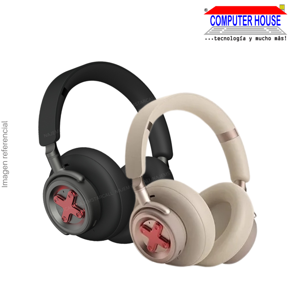 D'Mooster D19 Wireless Headphones with Noise Cancelling Headband, Bluetooth, Microphone - Colors