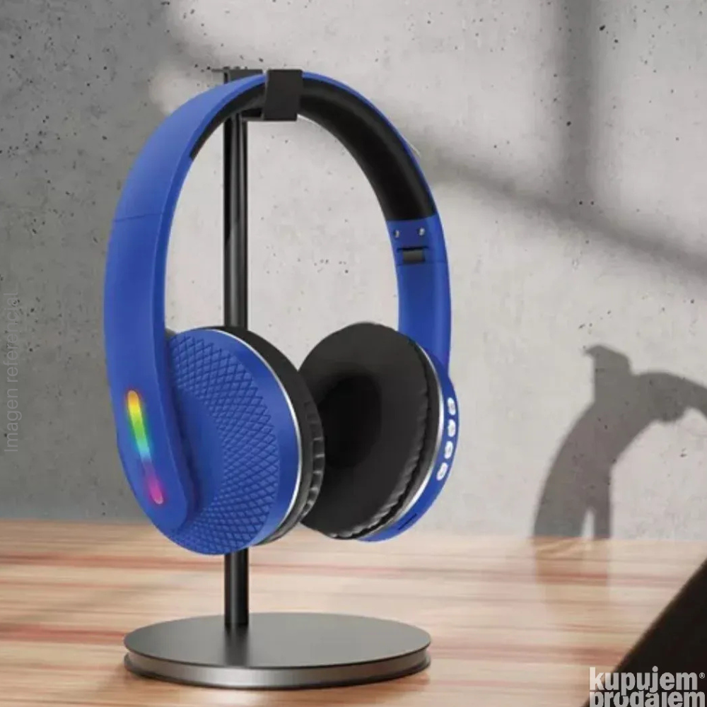 Audífono Inalámbrico Z8BT vincha con Luces RGB, Bluetooth, Micrófono - Colores