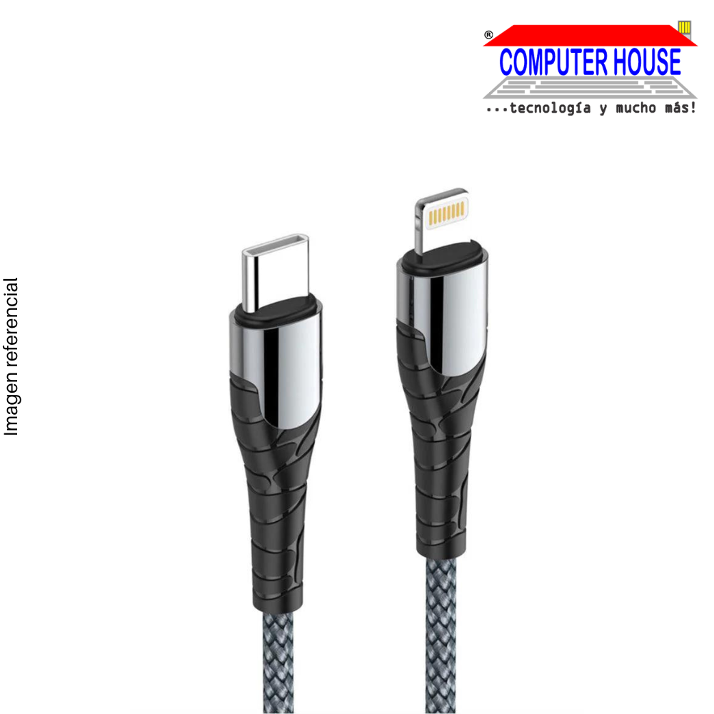 LDNIO CABLE | USB-C TO LIGHTNING FOR IPHONE 11, 11 PRO, 11 PRO MAX | 2MT (LC112)