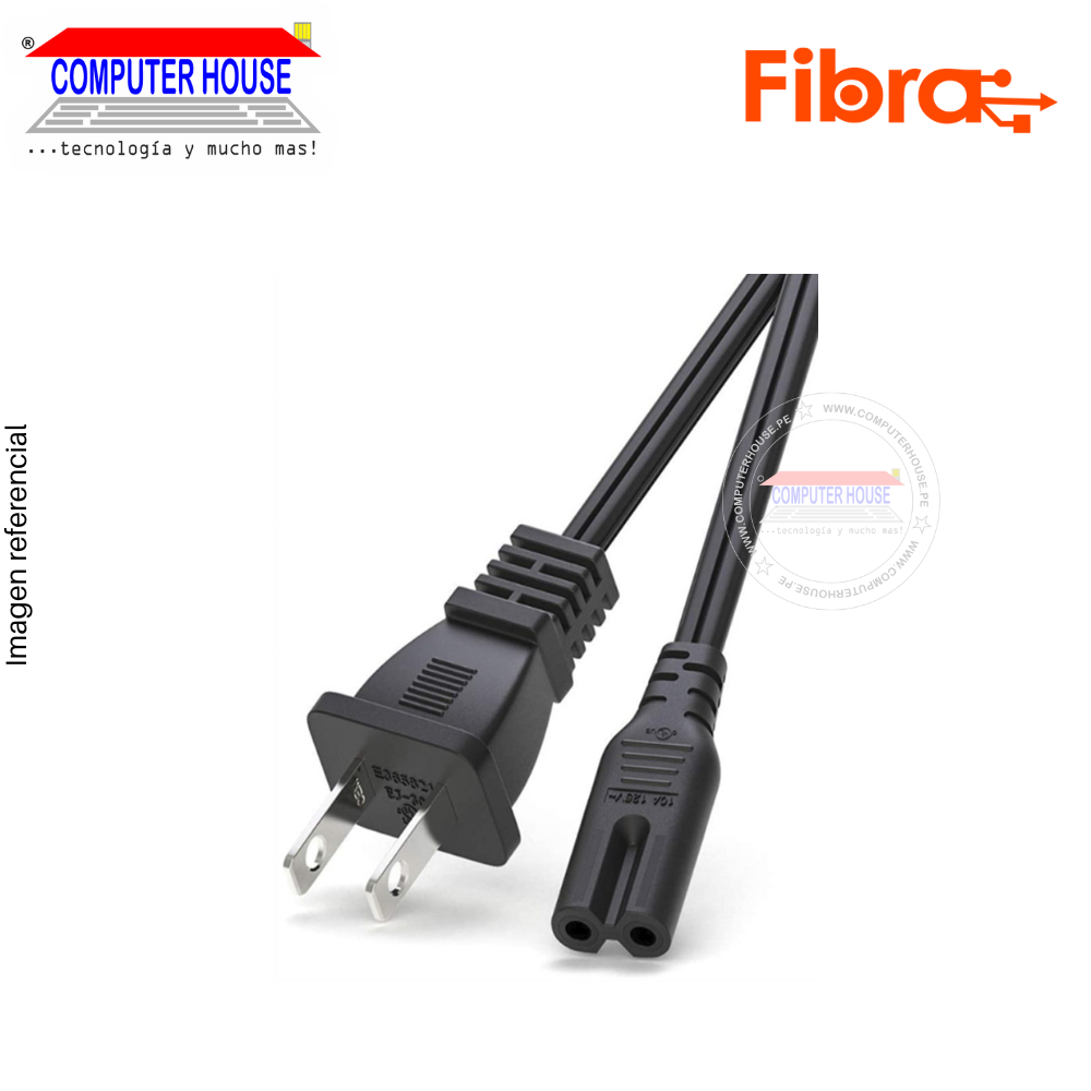 Fiber Power Cable for printer, Type Eight, 1.5 meters.
