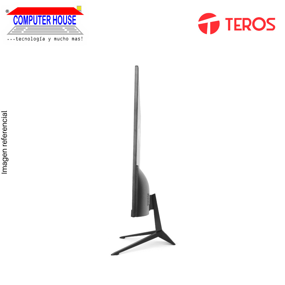 Monitor Teros 27" TE-2713S, Flat (plano), 1920x1080 FHD, 120Hz, 1Ms, Puertos 1xHDMI/1xVGA.