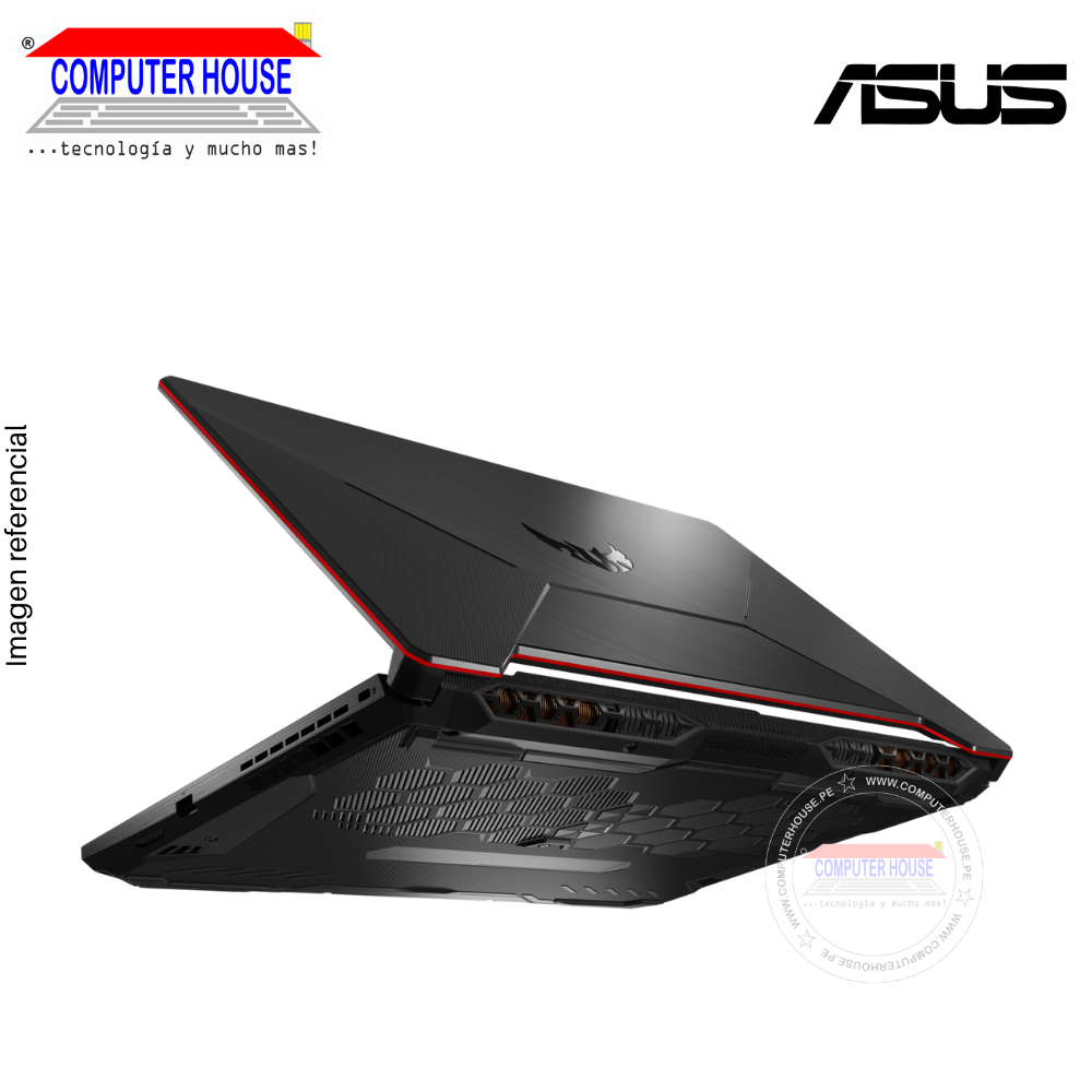 Laptop ASUS TUF FX507ZC4, Core i5-12500H, RAM 16GB, SSD 1TB, 15.6" IPS, Video RTX 3050 4GB, Teclado iluminado RGB, Batería 56Wh, FreeDos.