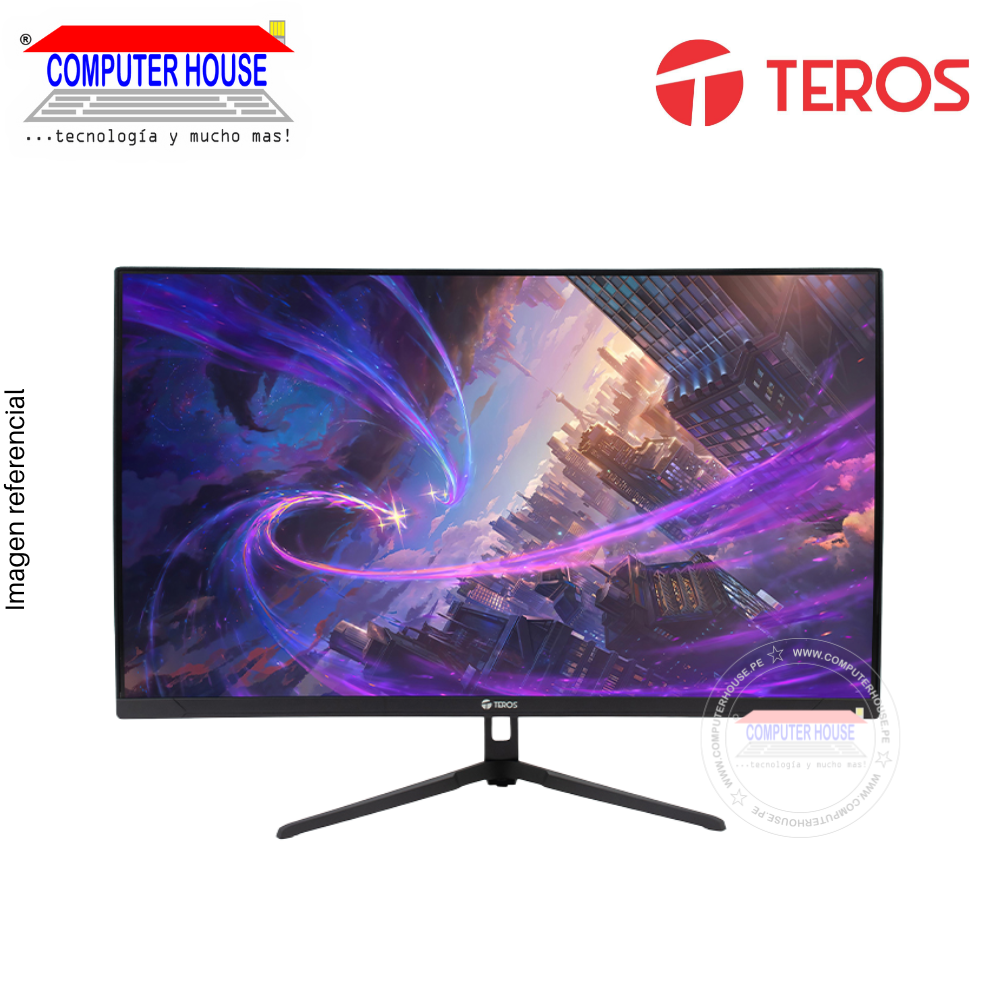 Monitor Teros 27" TE-2732S, VA, 100Hz, 1920x1080, Full HD, HDMI, DP, VESA, FREESYNC.