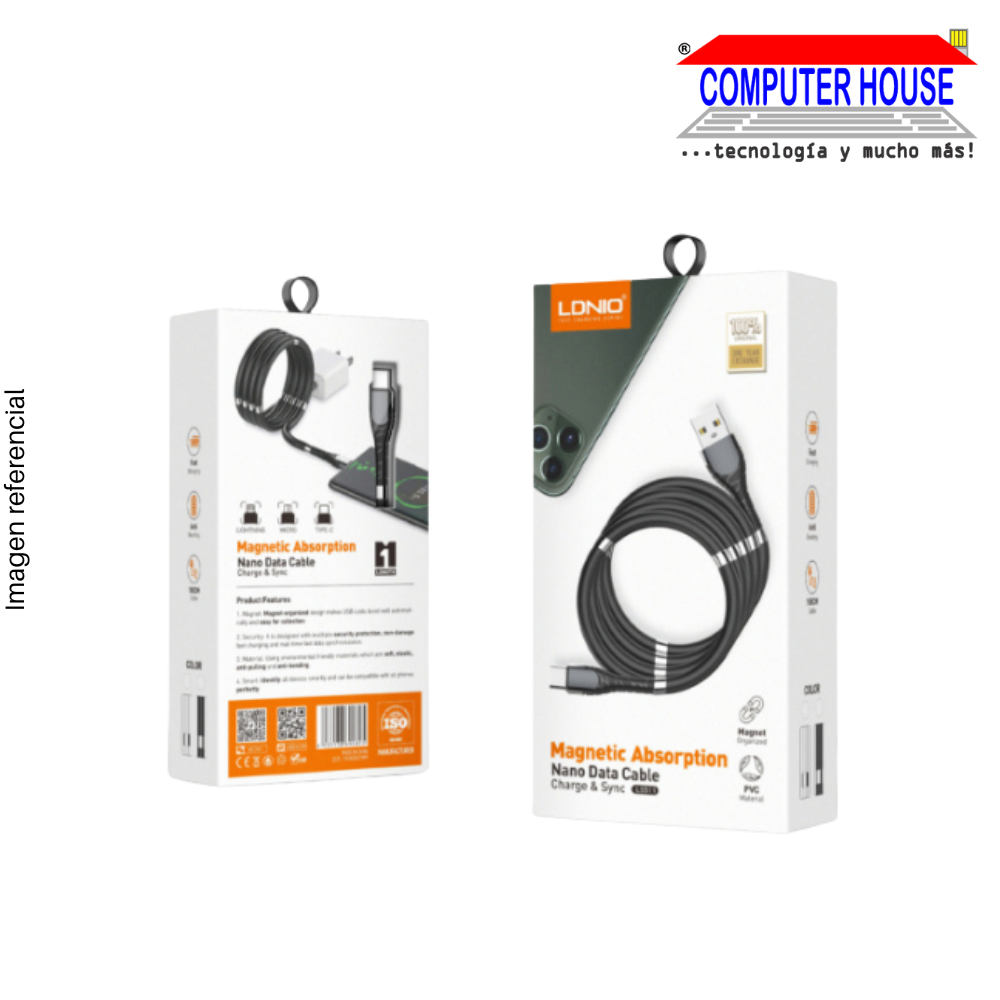 LDNIO CABLE | Magnetic Absorption | V8 type (LS511)