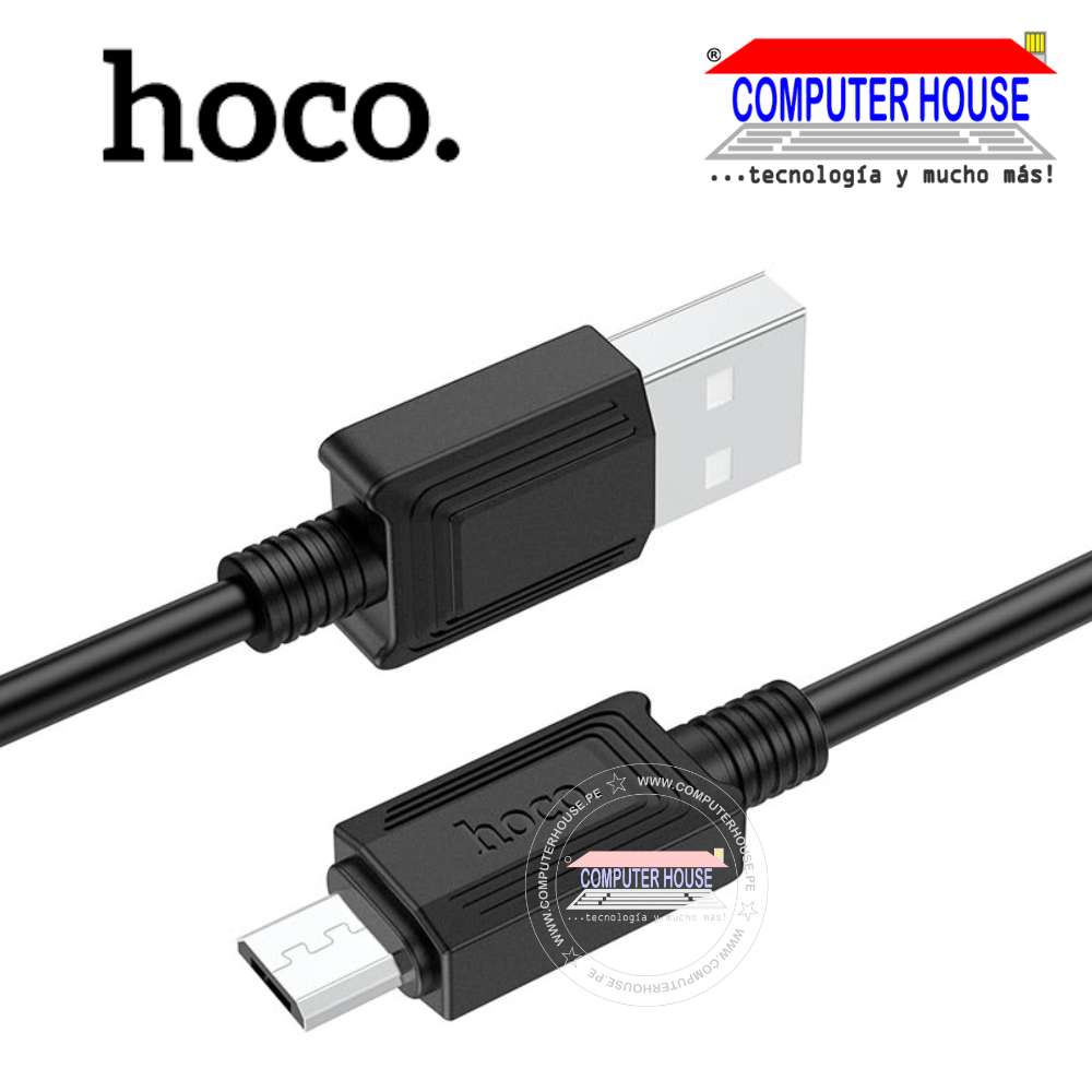 cable HOCO USB a Micro X73 con longitud 1 metro.