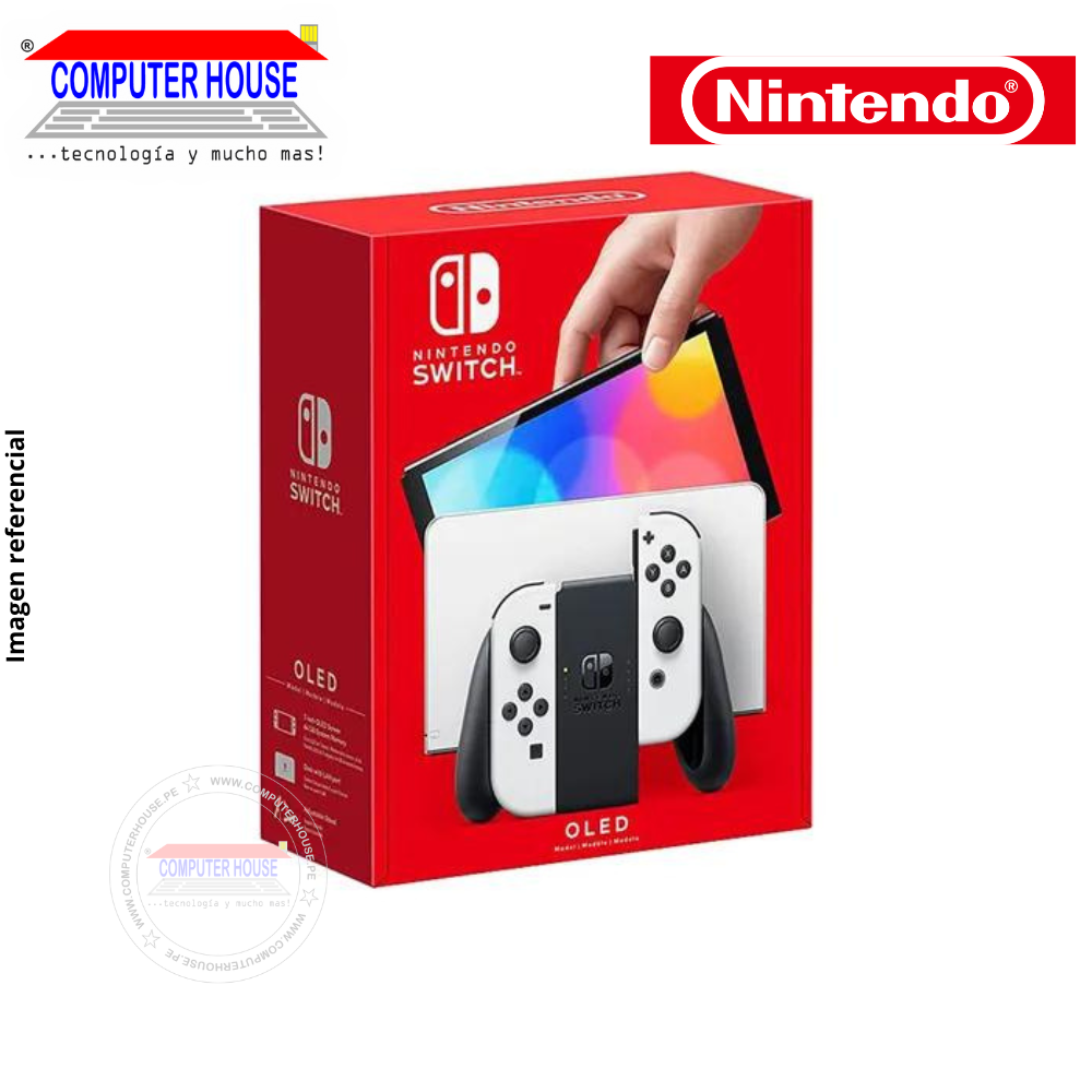 Consola Nintendo Switch OLED 64GB BLANCO