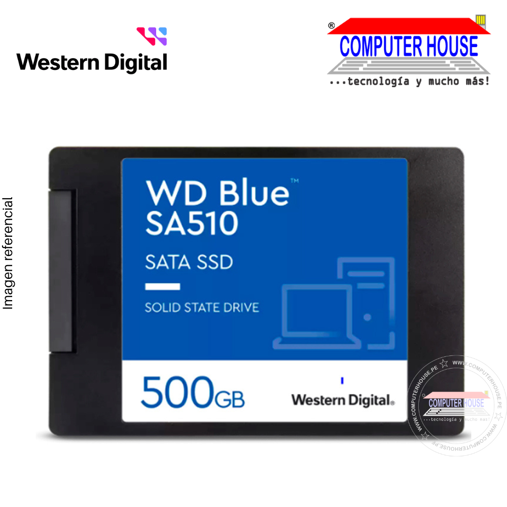 Disco Sólido 500GB Western Digital Blue SA510 2.5