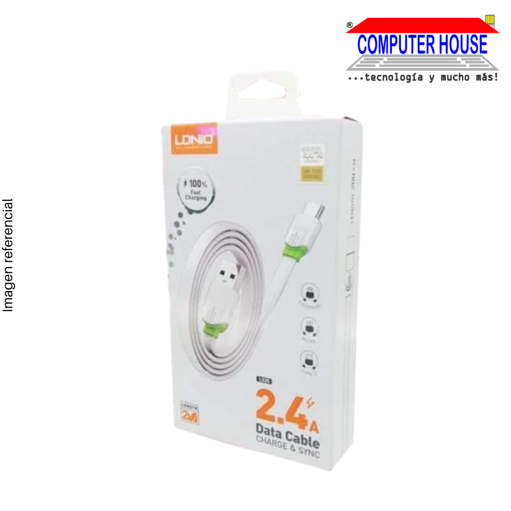 LDNIO CABLE | 2.4amp | TYPE C (LS35)