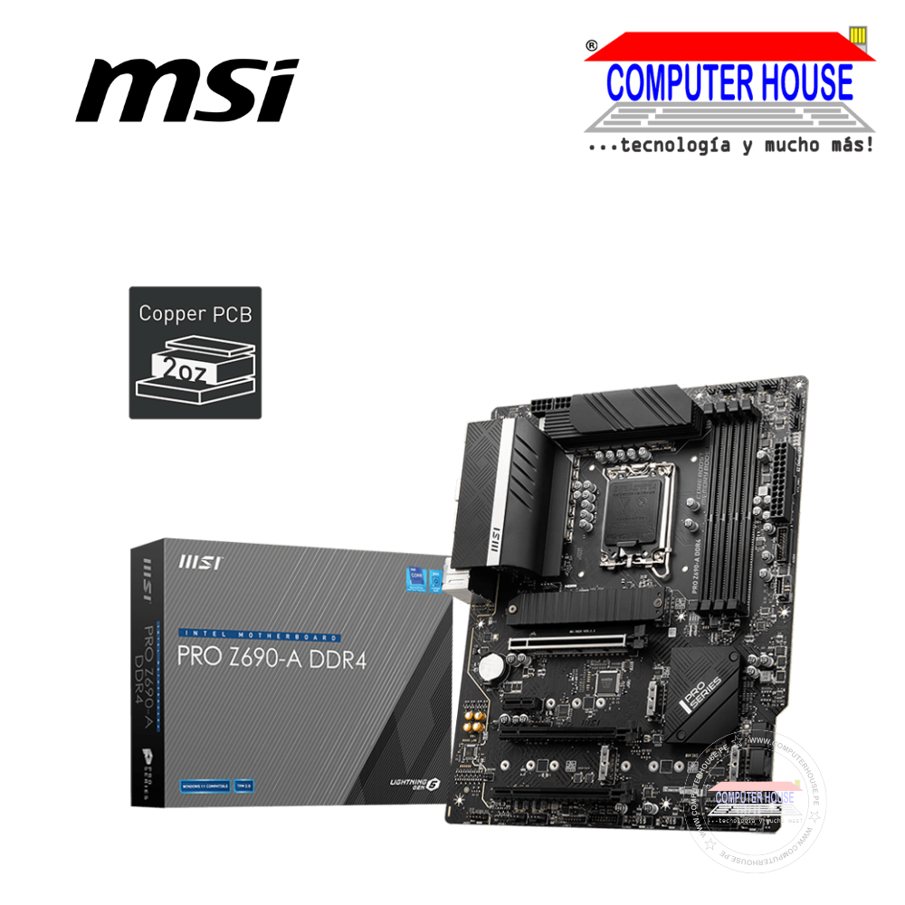 MotherBoard MSI PRO Z690-A DDR4, Socket LGA 1700