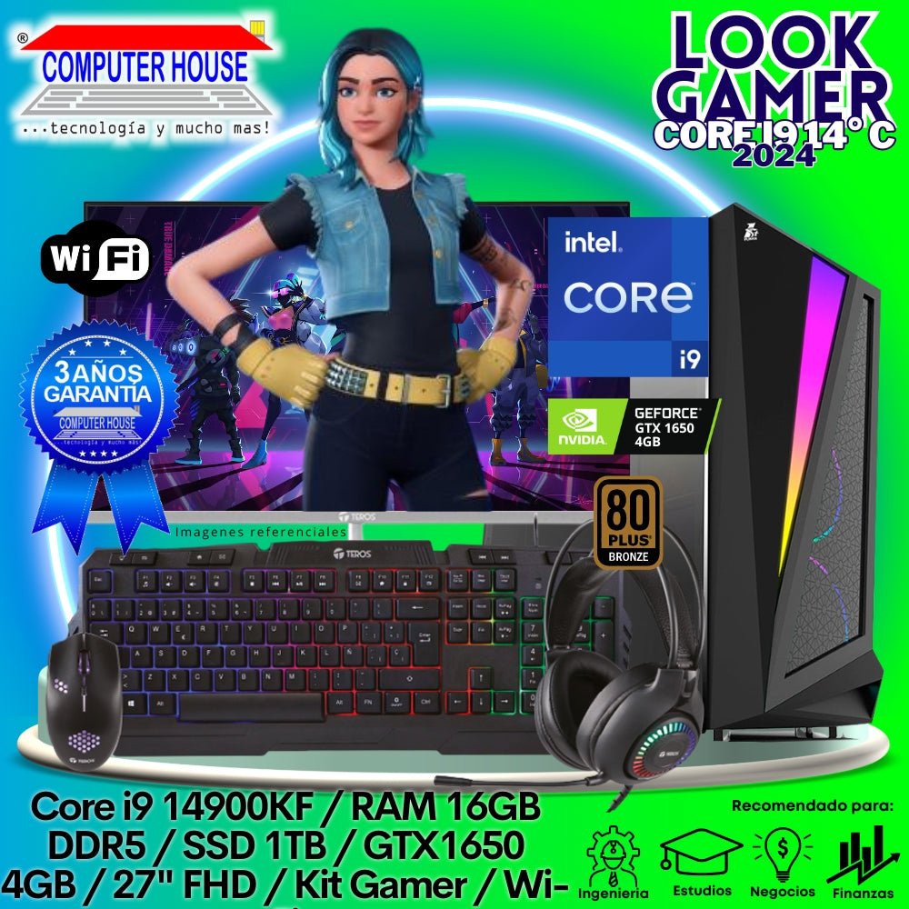 LOOK GAMER Core i9-14900KF 