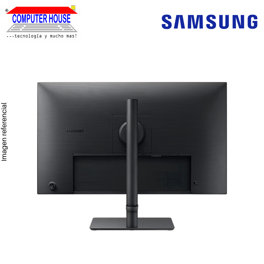 Monitor SAMSUNG 27" Essential S4, Curvo, 1920x1080 FHD, 100Hz, 4Ms, Puertos 1xDisplay1xHDMI/1xVGA/1xUSB.
