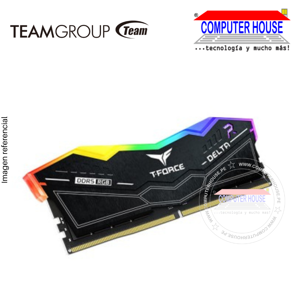 Memoria RAM DDR5 16GB TEAMGROUP delta 5200 MHz RGB.