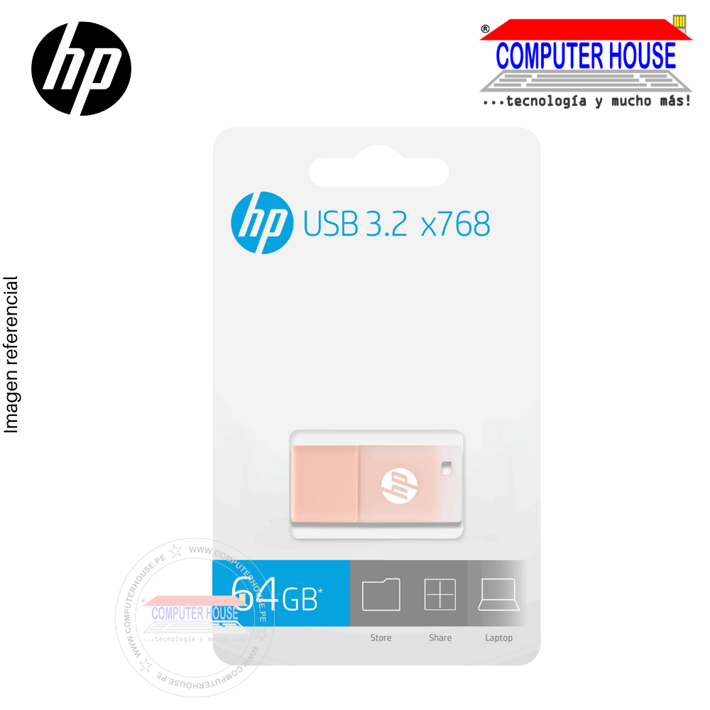 HP Memoria USB 64GB X768 3.2 (HPFD768K-64)