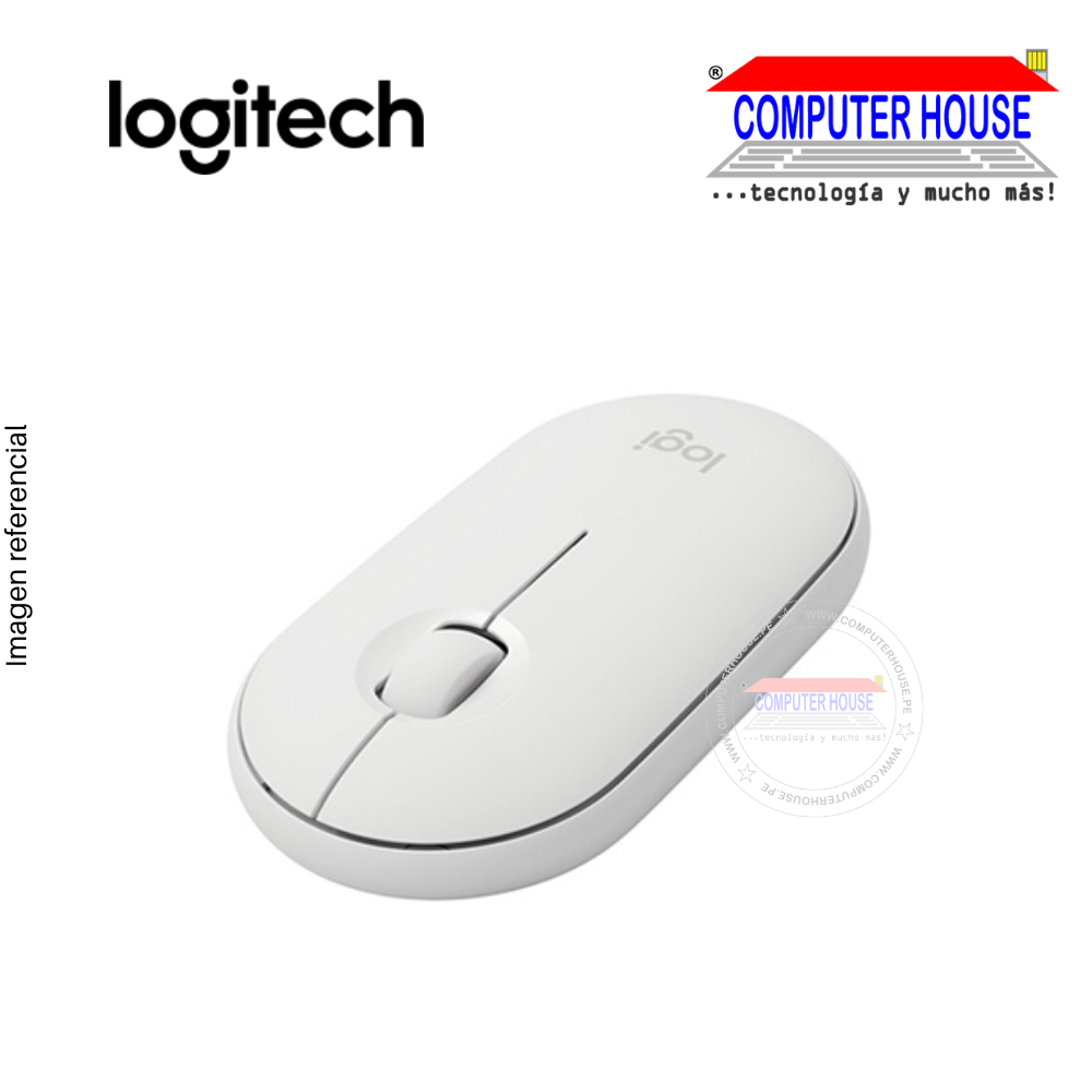 LOGITECH Pebble mouse 2 M350 silent  bluetooth/wireless White (910-005770)