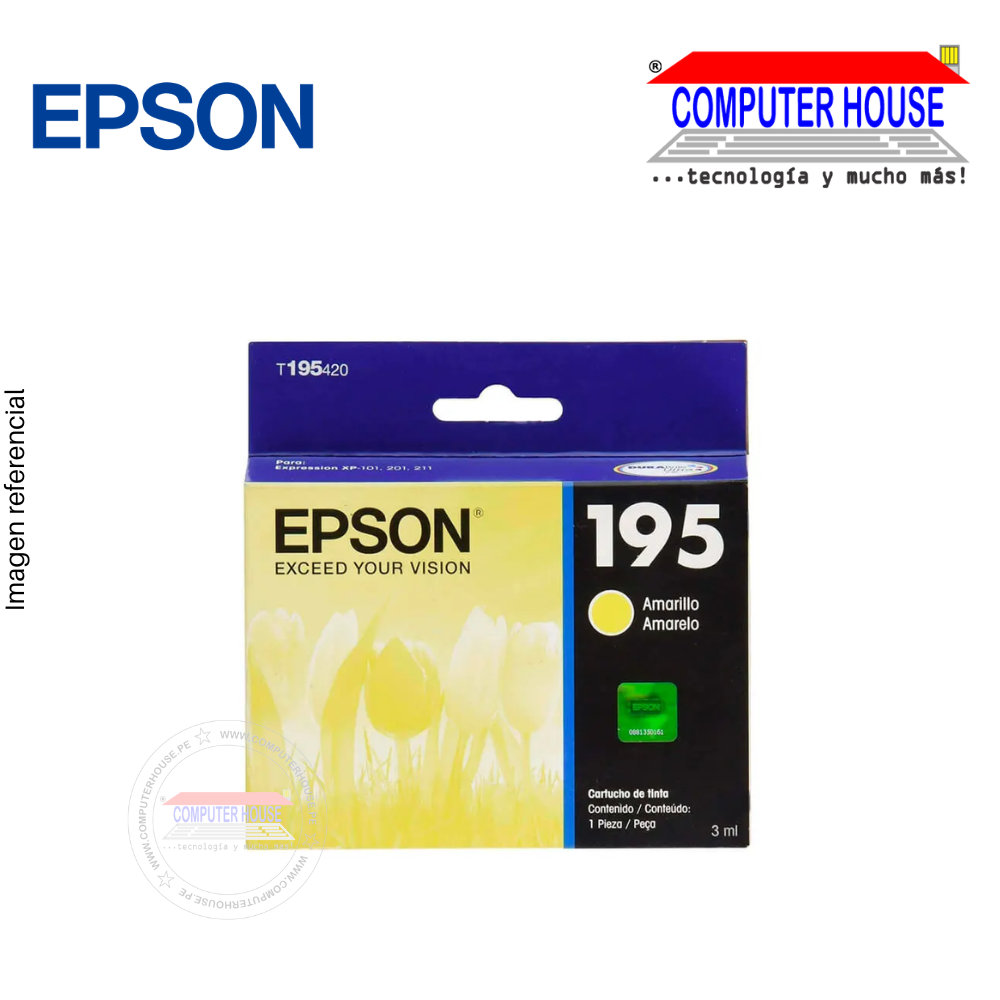 Cartucho de Tinta EPSON T195 Yellow