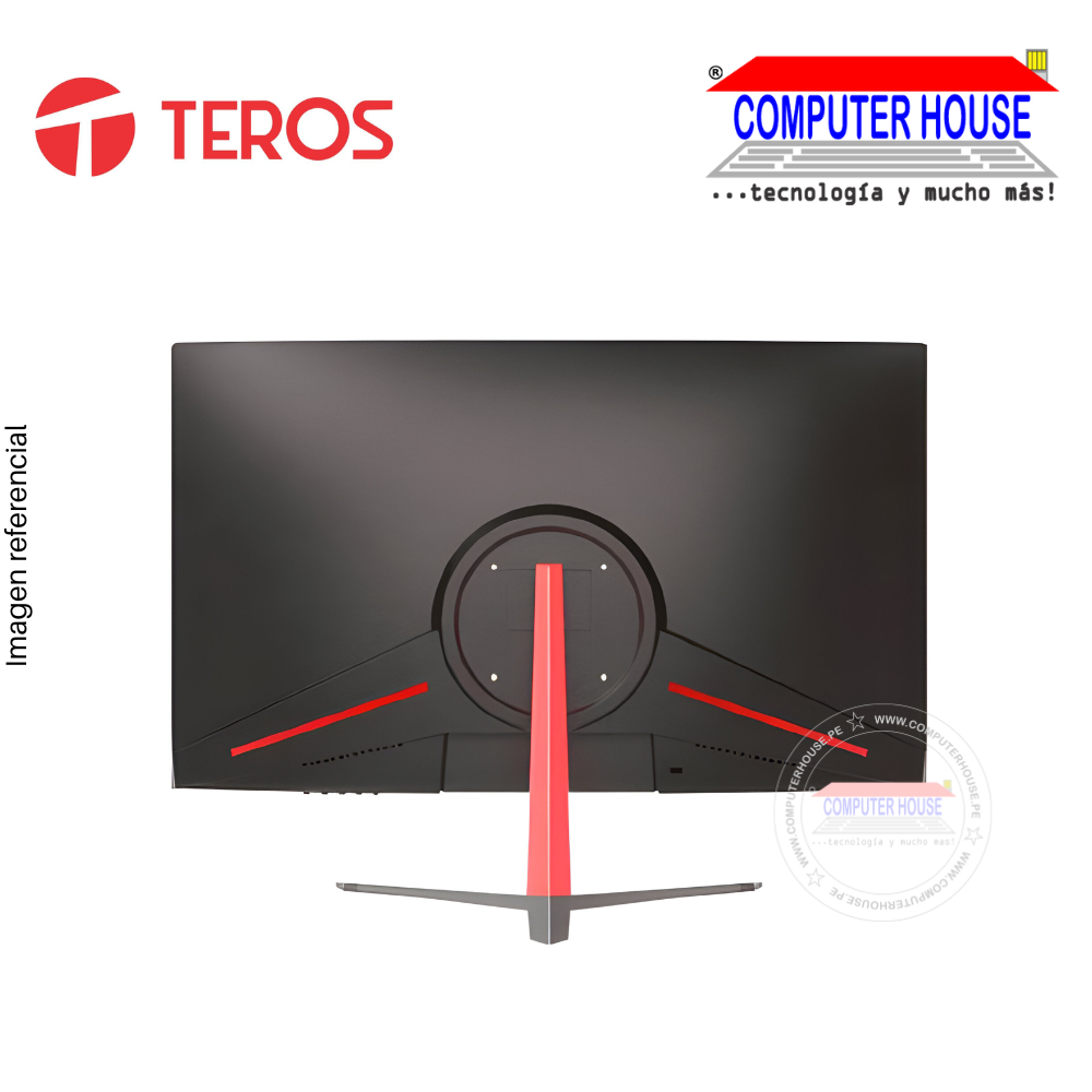 TEROS Monitor Gamer 23.8" TE-2470G, Curvo, 1920x1080 FHD, IPS, HDMI.
