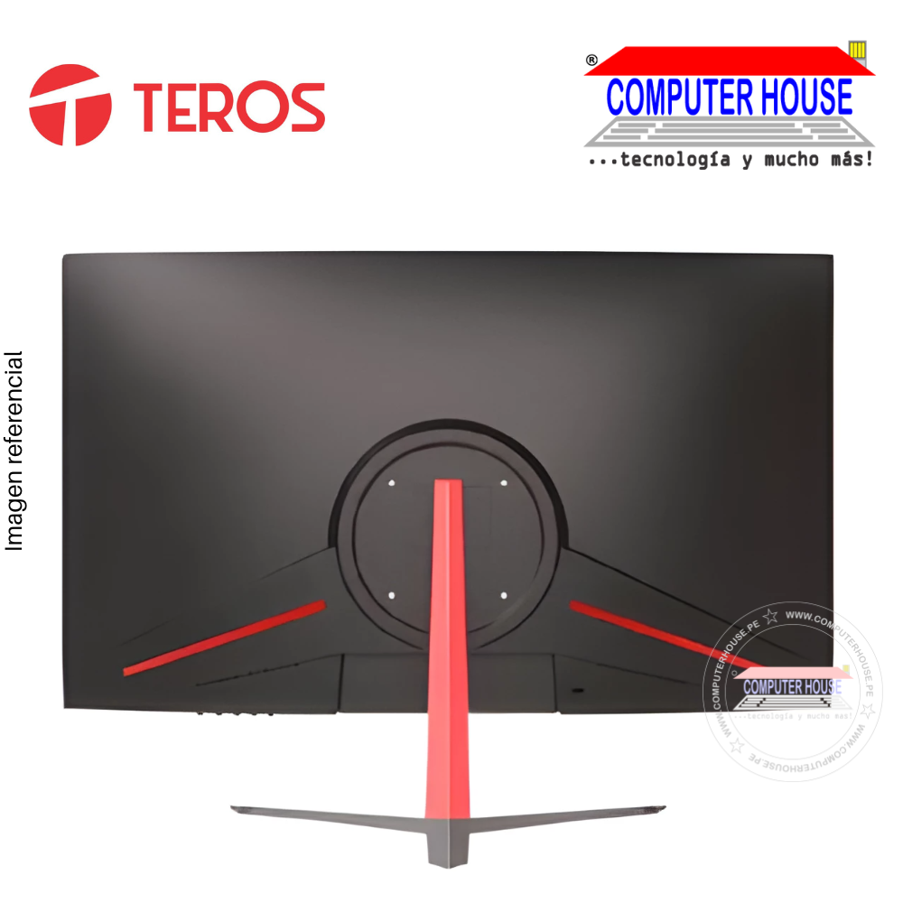 TEROS Monitor 23.8" TE-2471G, Curvo, 1920x1080 FHD, HDMI.