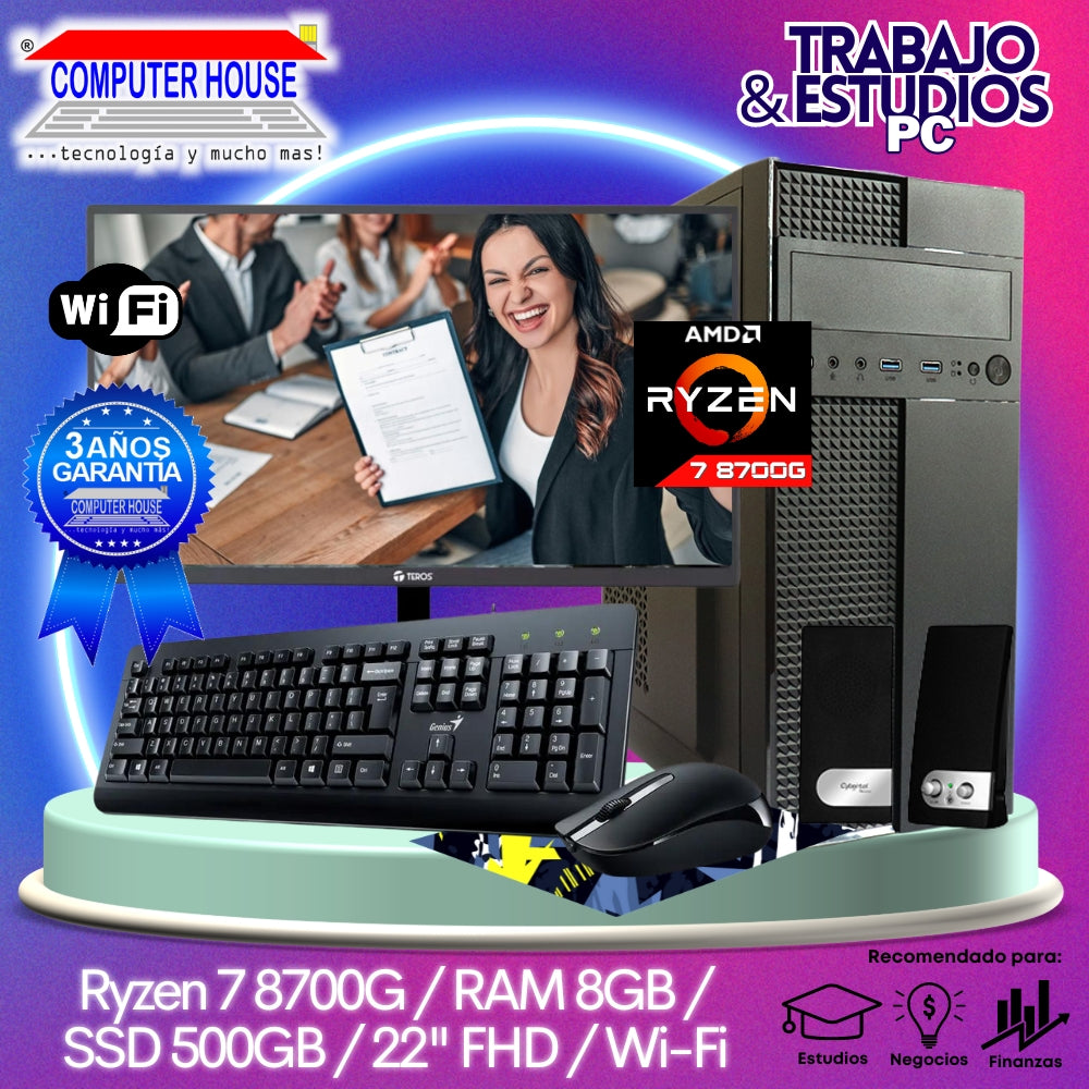 Desktop Ryzen 7-8700G 
