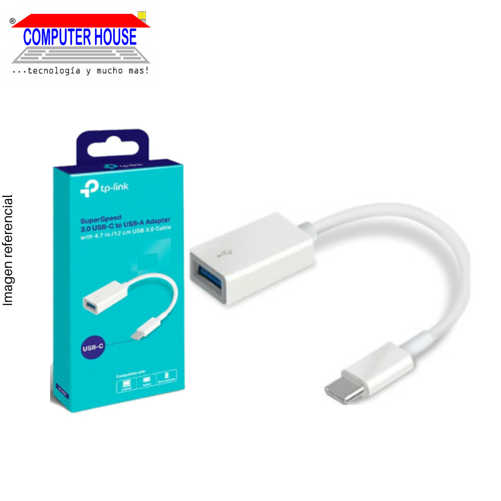 TP-LINK UC400 USB adapter, USB-TypeC 3.0 to 1x USB-A 3.0.