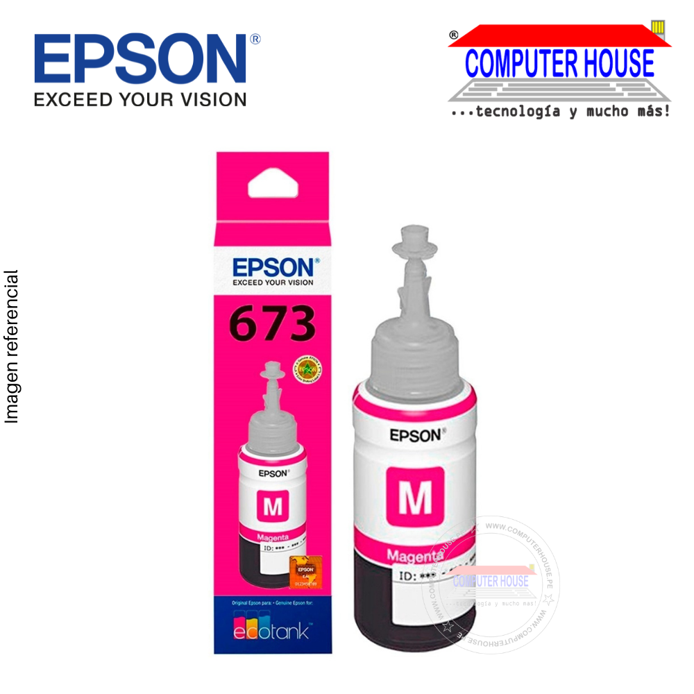 Tinta EPSON 673 Magenta