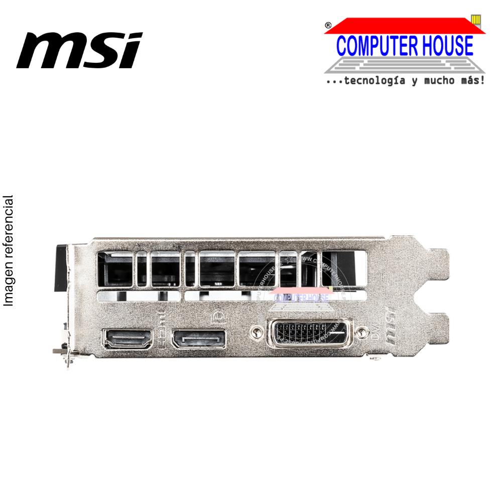 Tarjeta de video MSI GeForce GTX 1650 D6 VENTUS XS OCV3, 4GB GDDR6, PCIe Gen 3.0 X16