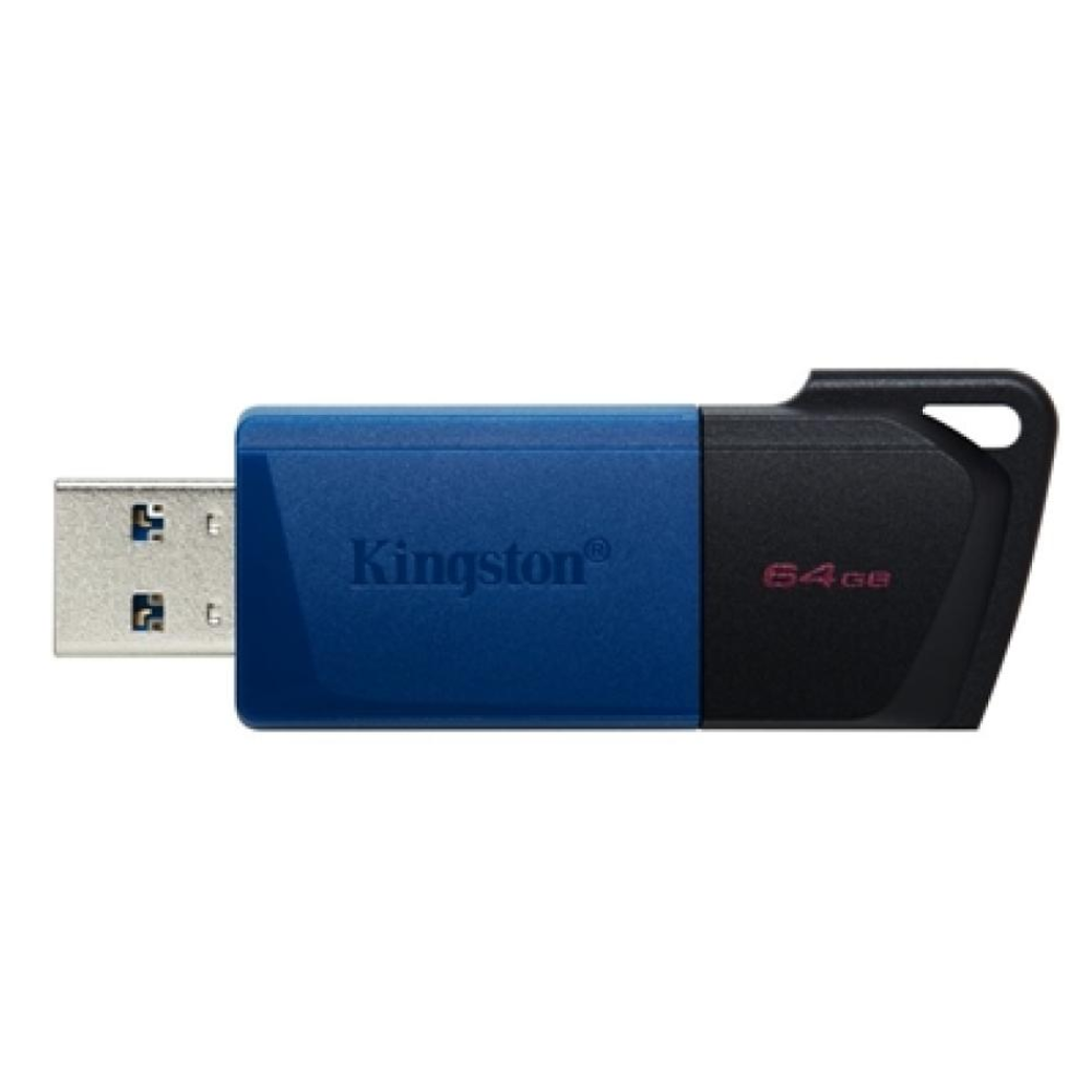 Memoria USB KINGSTON 64GB, DTX Exodia M, 3.2, Azul (DTXM/64GB)
