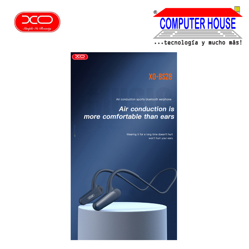BLUETOOTH XO BS28 headphones, sports.