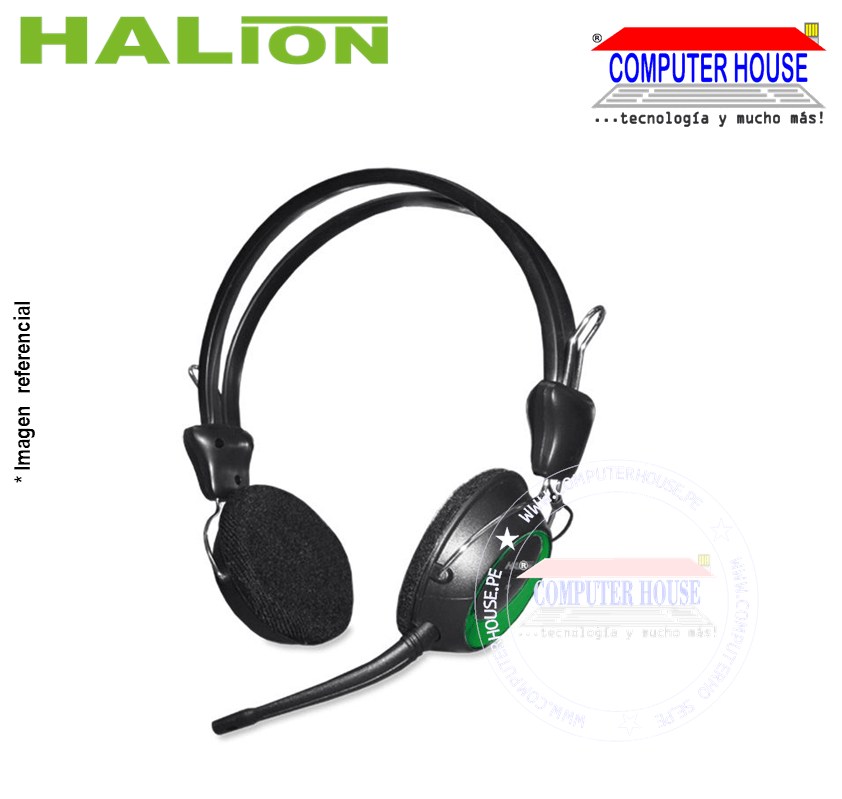 Audífono HALION T3, 3.5mm 5.1 con micrófono