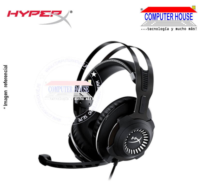 Audífonos Gamer Alámbrico HYPERX Cloud Revolver 7.1, para PC/PS4.