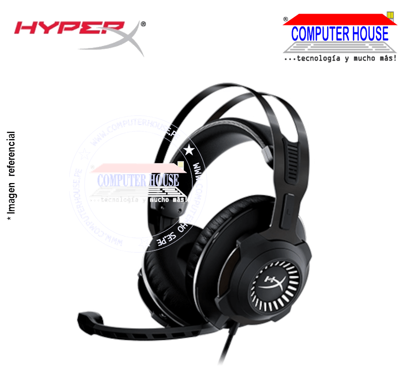 Audífonos Gamer alámbrico HYPERX Cloud Revolver 7.1, PC/PS4 ( HHSR1-AH-GM/G)