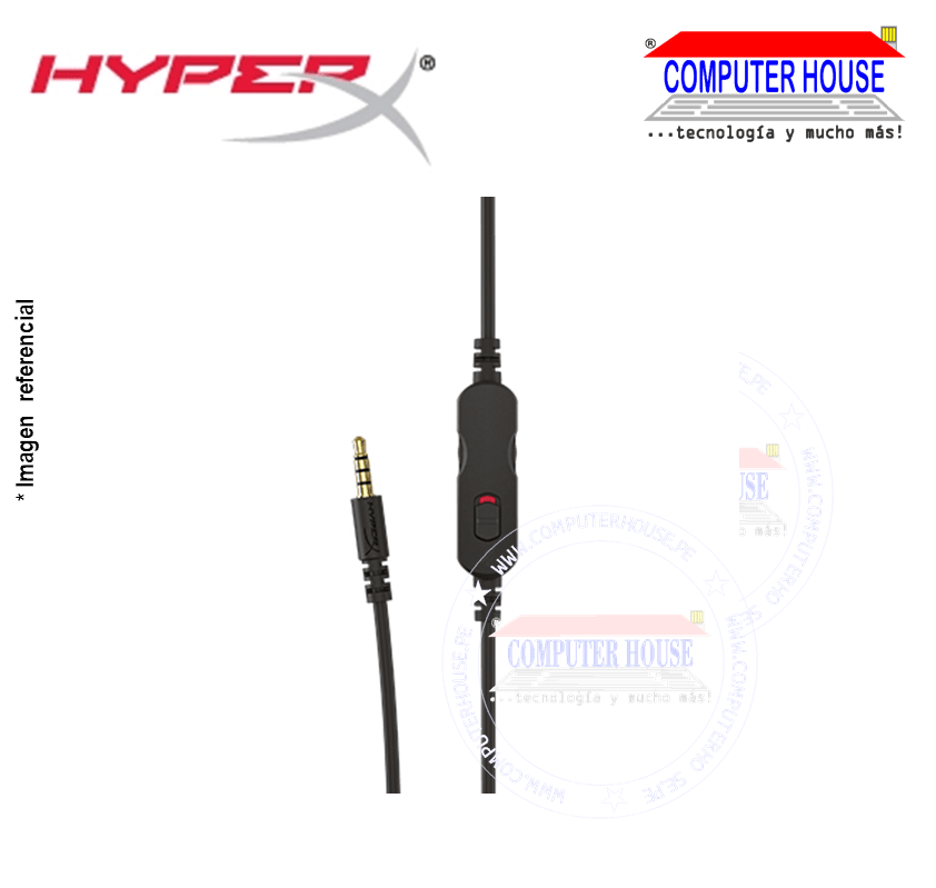 HYPERX Cloud Chat Headset Wired Gamer Headphones, for PS4.