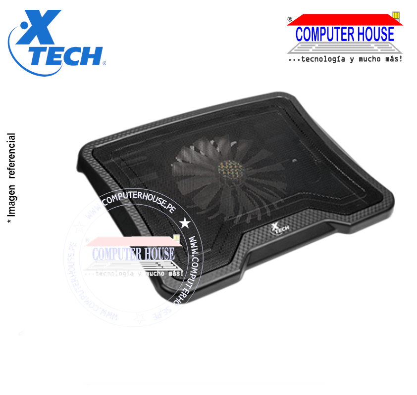 Cooler para Laptop XTECH XTA-150 hasta 14.1
