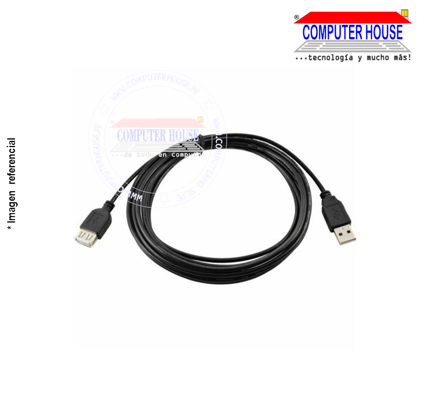 Cable Extensión USB 2.0 / 3 metros