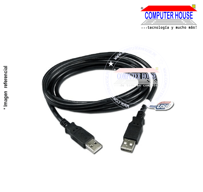USB Cable Male - Male 1.8 meters