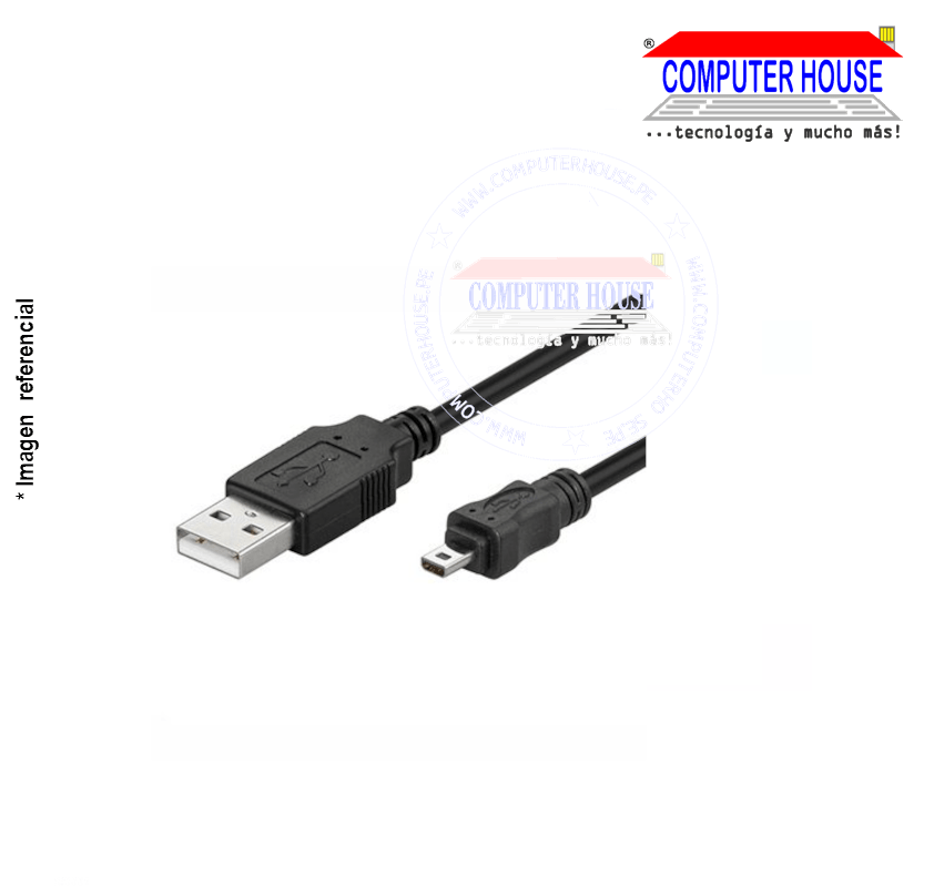 USB to Mini USB 8 Pin Data Cable