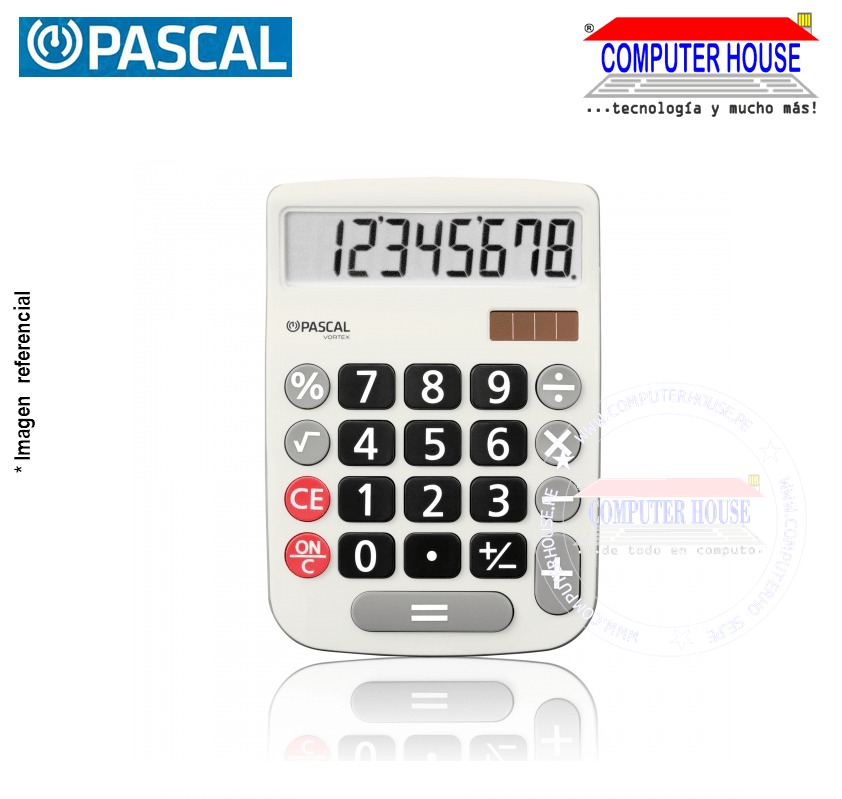Calculadora de Escritorio PASCAL PS-205 Vortex
