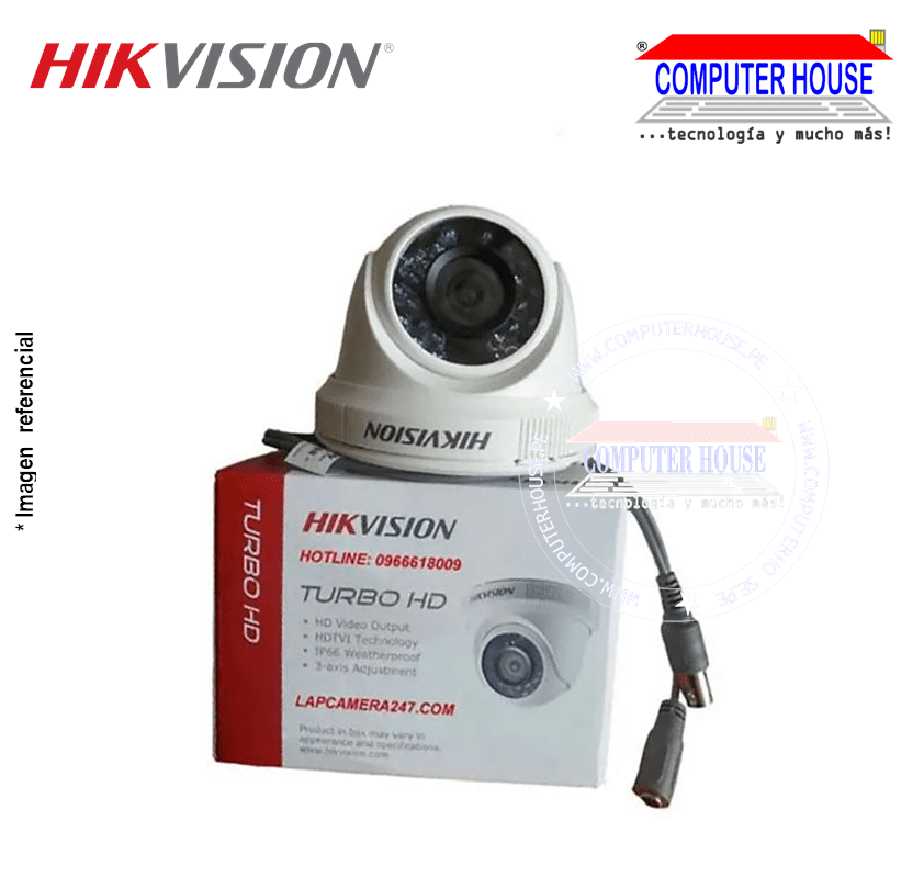 Cámara HIKVISION Turbo HD 720p Interior Fija