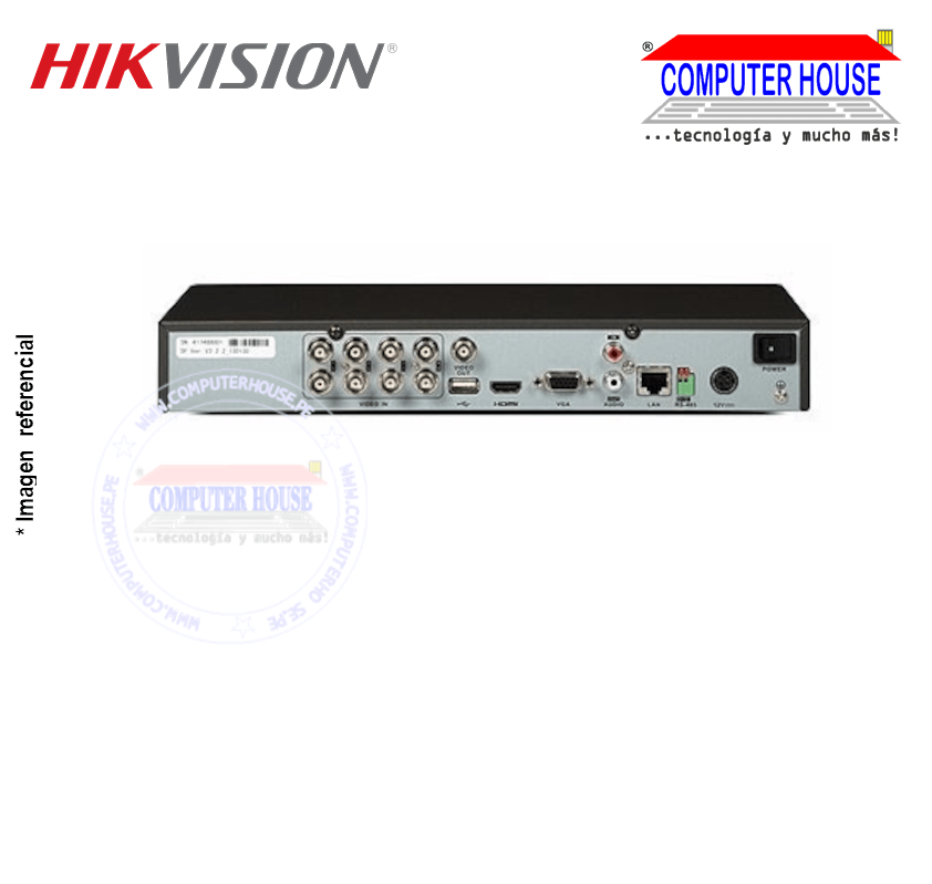 HIKVISION 8 Channel 720p Lite 1U H.264 12fps DVR