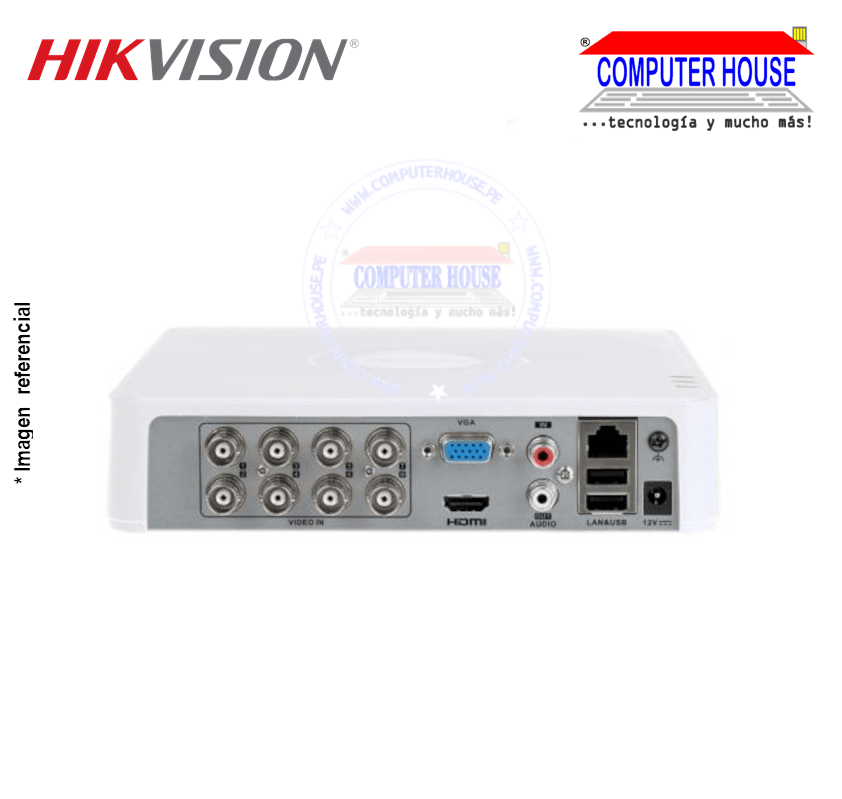 HIKVISION 1U H.265 8-channel 1080p Mini DVR