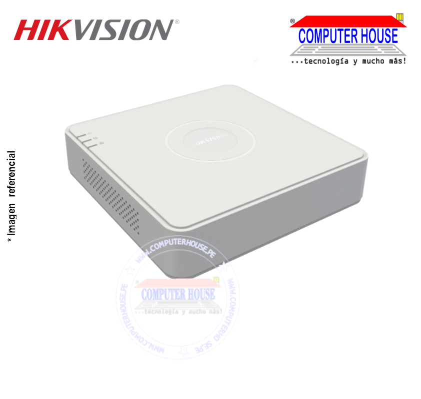 DVR Mini HIKVISION 1U H.265 de 8 canales 1080p