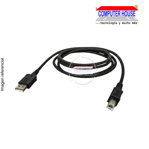 Cable de Impresora USB2.0 AM to BM de 1.5 Mts.