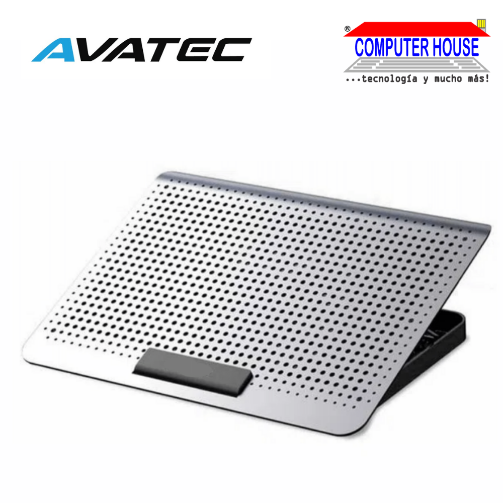 Cooler para Laptop AVATEC CCL-2073S, 1 cooler - 7 niveles de inclinación hasta 15.6